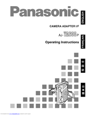 Panasonic AJ-YA600P Operating Instructions Manual
