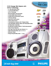 Philips FW-C83/22 Specifications