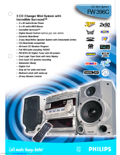 Philips FW396C Specifications