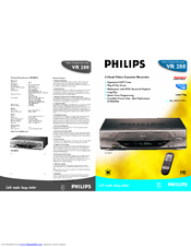 Philips VR288 Specifications