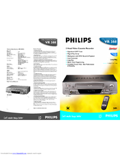 Philips VR388 Specifications