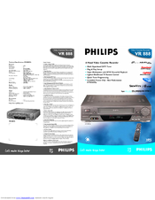 Philips VR888 Specifications