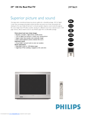 Philips 29PT8639 Specifications