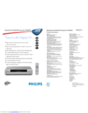 Philips DSR2015/00 Technical Specifications