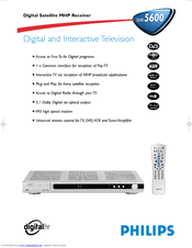 Philips DSR5600/00 Technical Specifications