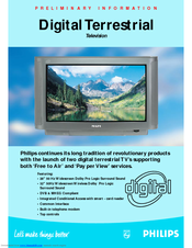 Philips 32DW6834 Technical Specifications