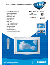 Philips 28PW8506/12 Specification Sheet