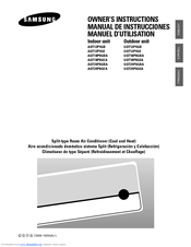 Samsung AQT18P0GEA/HAC Owner's Instructions Manual