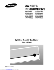 Samsung QT18P0GBDS Owner's Instructions Manual