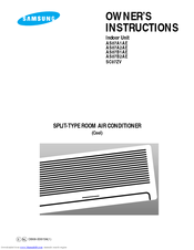 Samsung AS07B2AE Owner's Instructions Manual
