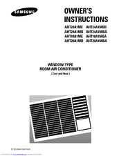 Samsung AHT18A1MB Owner's Instructions Manual
