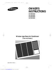Samsung AHT24PGHBA Owner's Instructions Manual