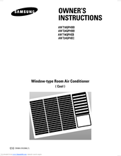 Samsung AWT24QPHBB Owner's Instructions Manual