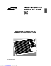 Samsung AZ09F8KE Owner's Instructions Manual