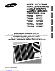 Samsung AZ12AAJEA1 Owner's Instructions Manual