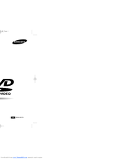 Samsung DVD-HD746 Manual