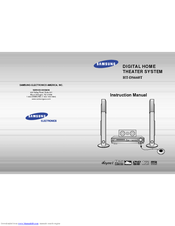 Samsung HT-DS660 Instruction Manual