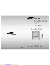 Samsung MAX- DC650 Instruction Manual