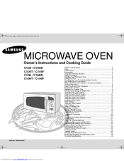 Samsung C105F Owner's Instructions Manual