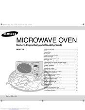 Samsung M1877N Owner's Instructions Manual