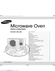 Samsung M1915N Owner's Instructions Manual