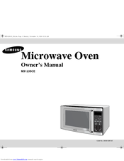 Samsung MS123SCE Owner's Manual