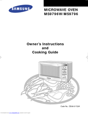 Samsung MS9796W Owner's Instructions Manual
