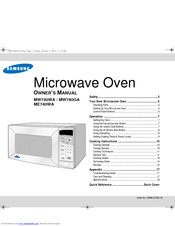 Samsung MW740WA Owner's Manual