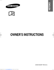Samsung RL44EBSW Owner's Instructions Manual