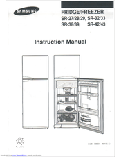 Samsung SR-27NMA Instruction Manual