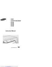 Samsung SV-252I Instruction Manual