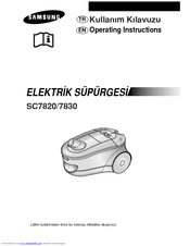 Samsung SC7830 Operating Instructions Manual