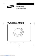 Samsung VC-6314H Operating Instructions Manual