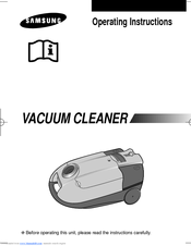 Samsung VC-7615 Operating Instructions Manual