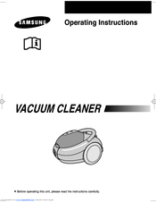 Samsung VC-8615E Operating Instructions Manual