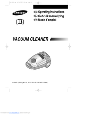 Samsung VC-8920V Operating Instructions Manual
