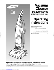 Samsung SU-2900 Series Operating Instructions Manual