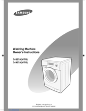 Samsung Q1657AV Owner's Instructions Manual