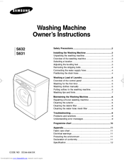 Samsung S631 Owner's Instructions Manual