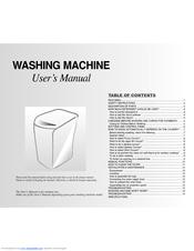 Samsung WA12P2 User Manual