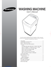 Samsung WA167LD1 User Manual
