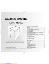 Samsung WA85K2S User Manual