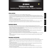 Yamaha TOOLS for S90 Software Installation Manual