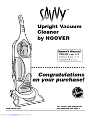 Hoover Savvy U8174 Owner's Manual
