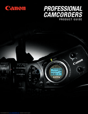 Canon XM2 Product Manual