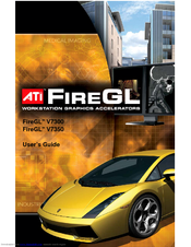 ATI Technologies V7300 - Firegl 512MB Pcie Bulk User Manual