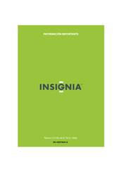 Insignia NS-42E760A12 Información Importante