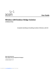 3Com 3CRWEASY96A - 11 Mbps Wireless LAN Outdoor Bridge Solution User Manual