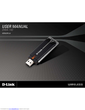 D-Link DWA140 - RANGE BOOSTER N USB ADAPTOR User Manual