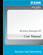 D-Link DWL-3260AP - AirPremier - Wireless Access Point User Manual